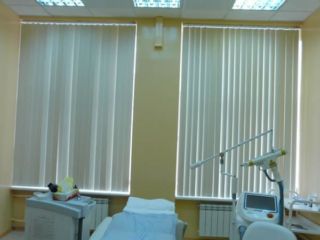 Вертикальные пластиковые жалюзи - Краевой Медецинский центр